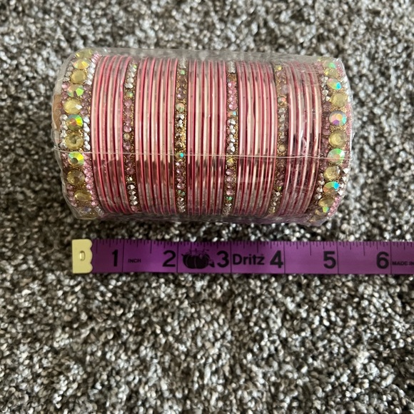 Pink Bangle Set - Picture 2 of 4